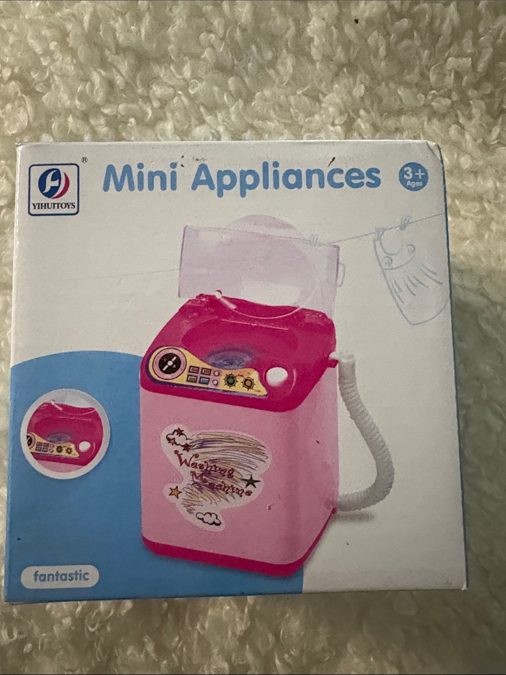 False lash  Appliances Washing Machine - Pink for longer wear